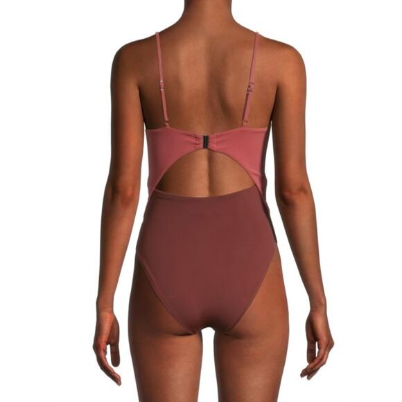 Veronica Beard Small Aniston One Piece Cut Out Swimsuit - Picture 7 of 7